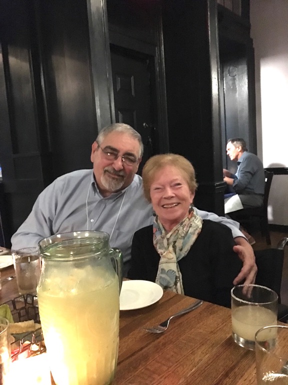 Michael & Sue dining at Mayahuel Restaurant